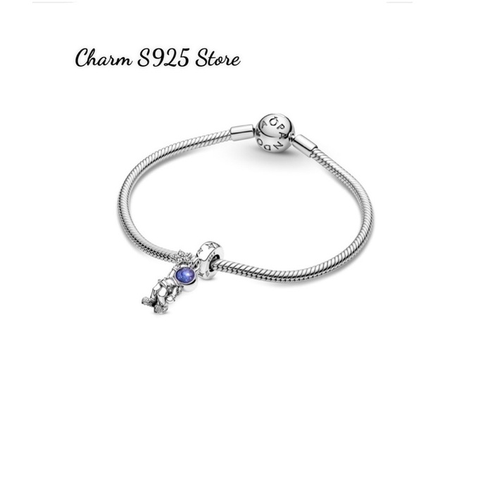 CHARM PAN ALE PHI HÀNH GIA BẠC S925 CAO CẤP