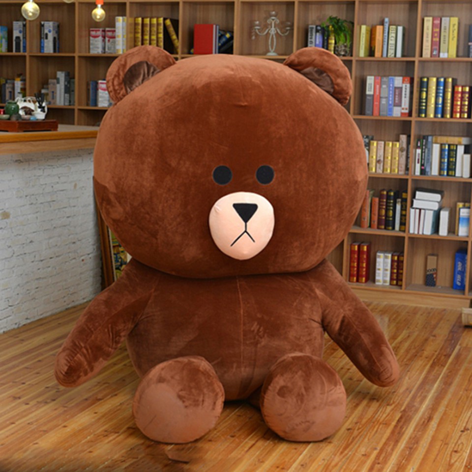 GẤU BÔNG TO, THÚ NHỒI BÔNG, Gấu Teddy, gấu Brown, Gấu Heo Híp, GỐI ÔM