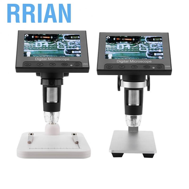 Kính lúp điện có đèn led chất lượng cao DM4 2MP phóng đại 500/1000 lần màn hình 4.3"