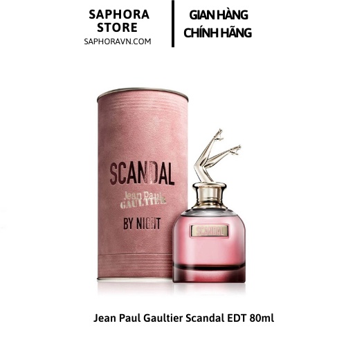 Nước Hoa Nữ Jean Paul Gaultier Scandal A Paris EDT 80ml, Dầu Thơm Chính Hãng Dành Cho Nữ Lưu Hương Trên 8h