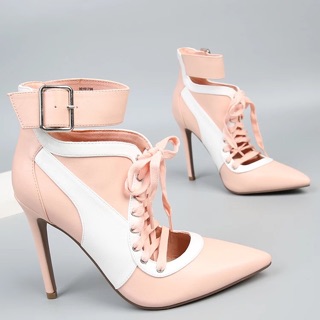 Boot cao gót mũi nhọn Forever 21
