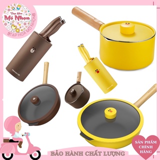 Bộ Nồi Chảo Chống Dính JOYOUNG LINE FRIENDS Chính Hãng