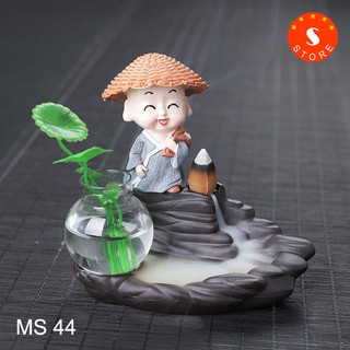 Thác khói trầm hương - Tặng Kèm 20 nụ Trầm tự nhiên (full bộ như hình)