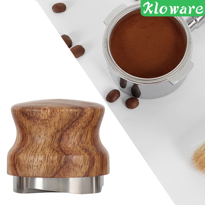 Máy Pha Cà Phê Espresso Có Tay Cầm Bằng Gỗ Tiện Dụng