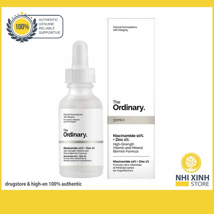 [CHÍNH HÃNG-GIÁ HỦY DIỆT] Tinh Chất The Ordinary Niacinamide 10% + Zinc 1% | BigBuy360 - bigbuy360.vn