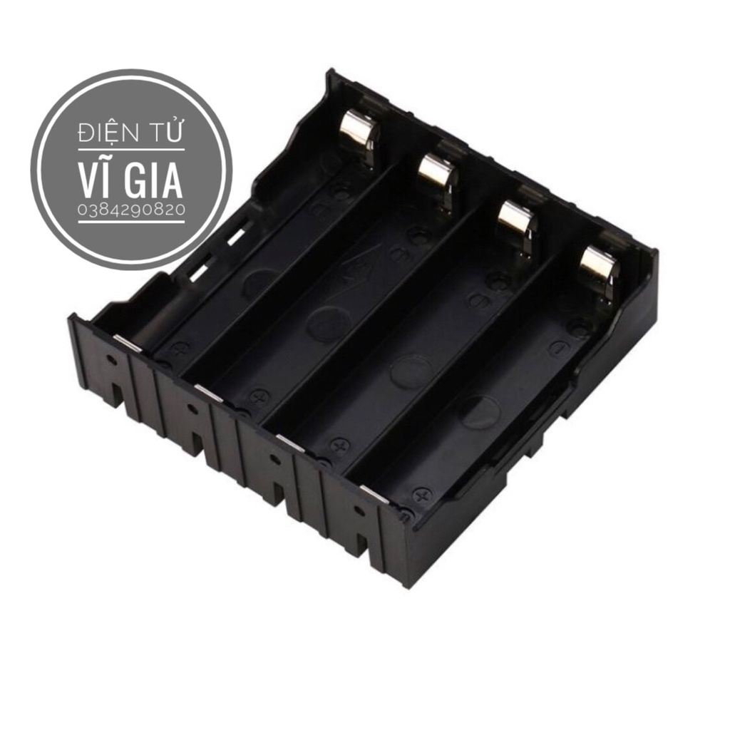 Khay 4 pin 18650 Chụi tải cao
