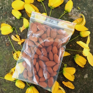 100gr hạnh nhân rang chín thơm 85 hạt
