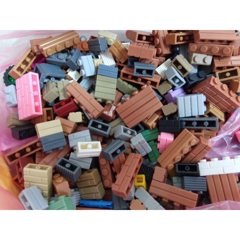 100gram gạch vân tường vân sọc nonlego đã vệ sinh