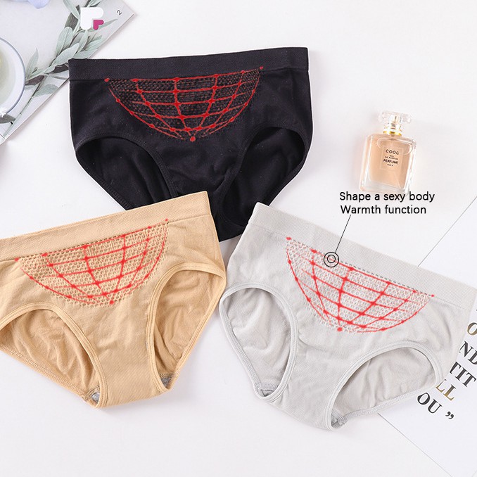 【Hàng sẵn sàng】Quần Lót Cotton Lưng Vừa Họa Tiết Tổ Ong 3D Không Đường May Thời Trang Nhật Bản Cho Nữ | BigBuy360 - bigbuy360.vn