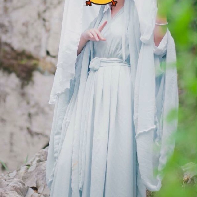 Cổ Trang Thanh Y Nữ Hiệp Magic Cosplay Castle M020HK