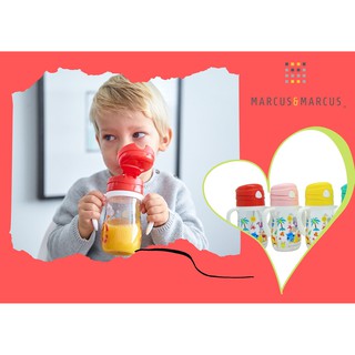 Bình uống nước Marcus & Marcus có ống hút