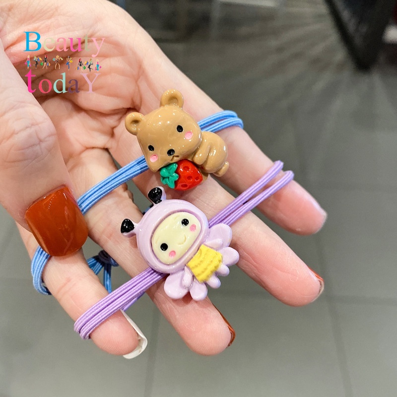 Dây Cột Tóc Hình Trái Cây Màu Sắc Đáng Yêu Dành Cho Nữ