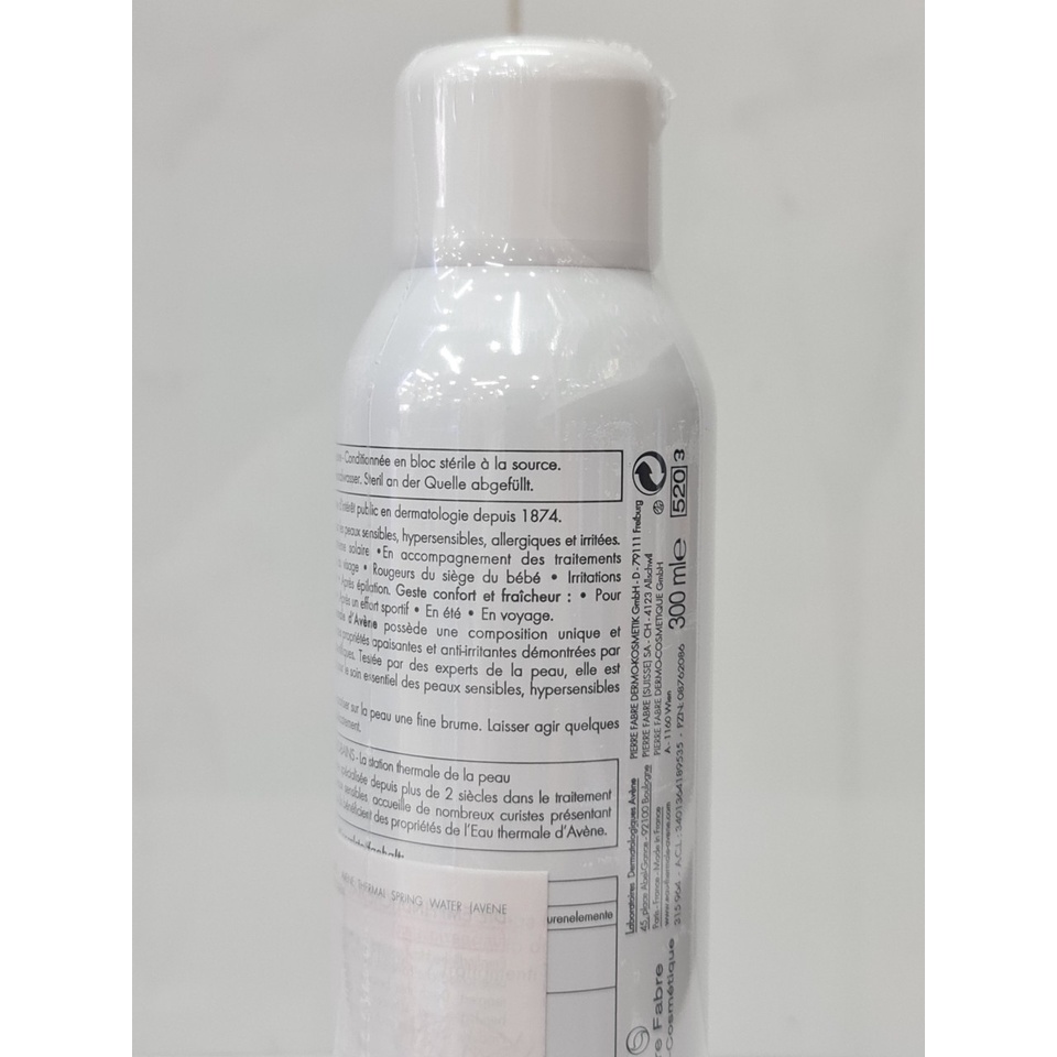 Xịt Khoáng Dưỡng Ẩm Avene Eau Thermale 300ml Pháp