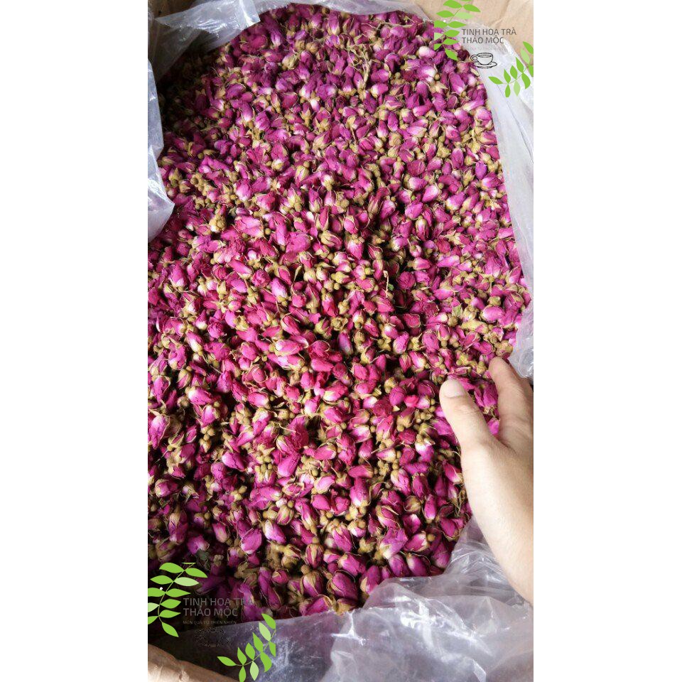 [hàng đẹp] nụ hồng đà lạt sấy khô 500 gram- tinh hoa trà thảo mộc | BigBuy360 - bigbuy360.vn