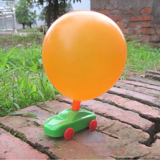 Kids Boys Science Experiment Toys Balloon Car Toy DIY Build Kit Project Toy Gift