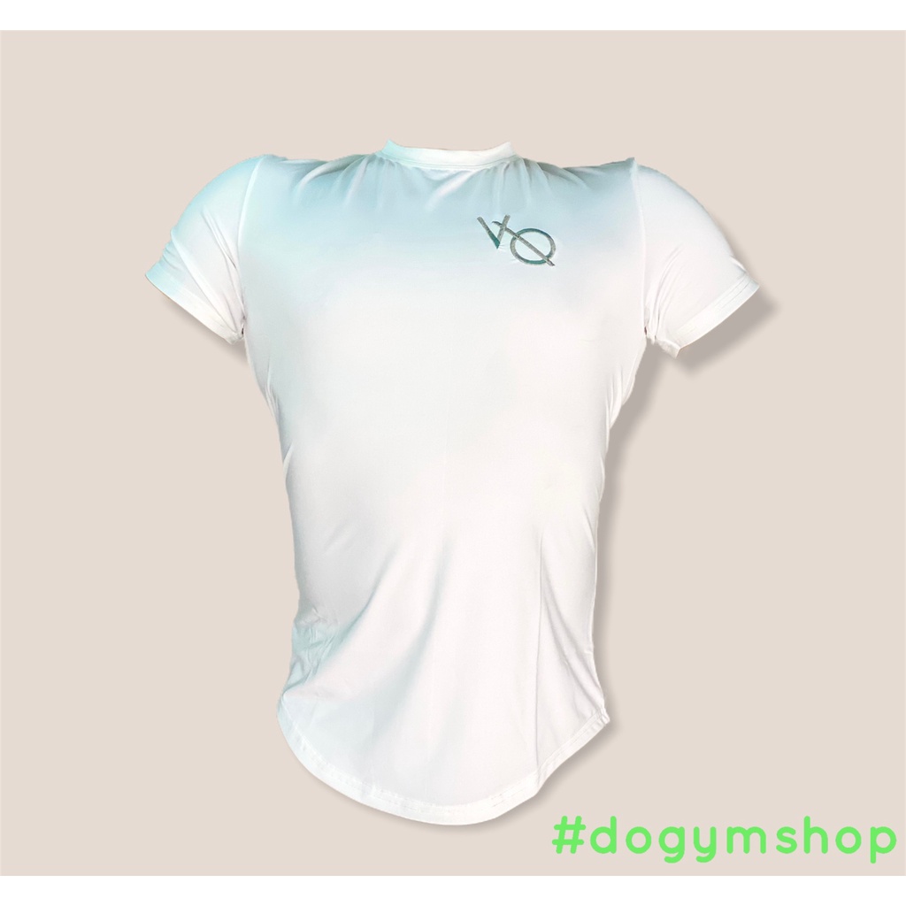 Áo thể thao nam DO GYM SHOP form ôm body logo thêu, thun lạnh 4 chiều thoáng mát