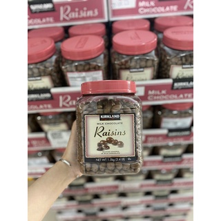 Chocolate Bọc Nho Bọc Hạnh Nhân Kirkland Raisins 1.5kg - Mỹ