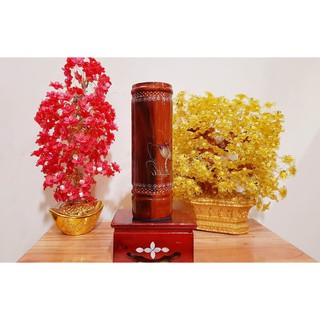 Ống nhang gỗ cao 23cm