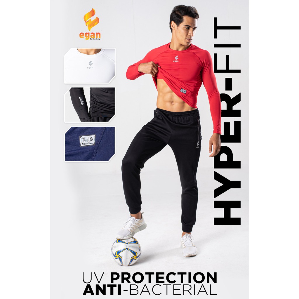 Áo Body Thể Thao Tay Dài Hyper-Fit Chống Tia UV