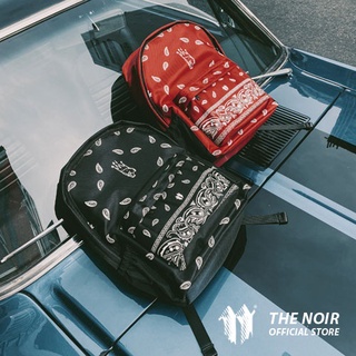Balo đi học vải dù họa tiết Bandana - Unisex - Balo giá rẻ - The Noir