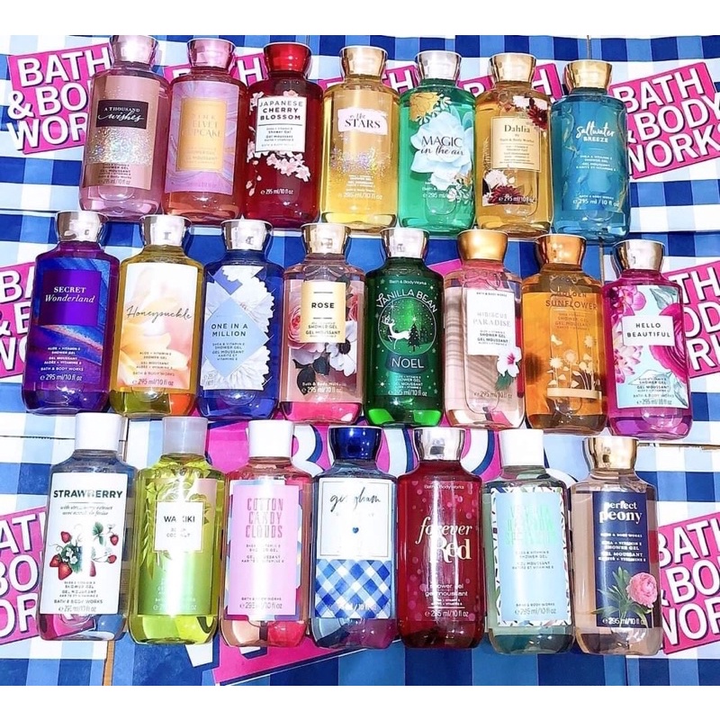 [Bill US] - Sữa tắm Bath and Body Work Mỹ 100% chính hãng