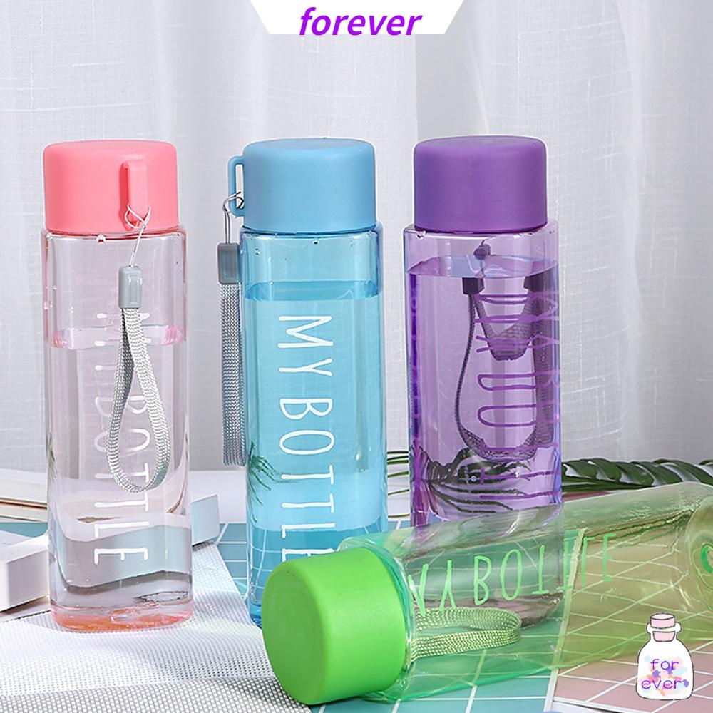 Bình Nước Nhựa Dung Tích 500ml Nhiều Màu Sắc Tiện Dụng Cho Nam Và Nữ