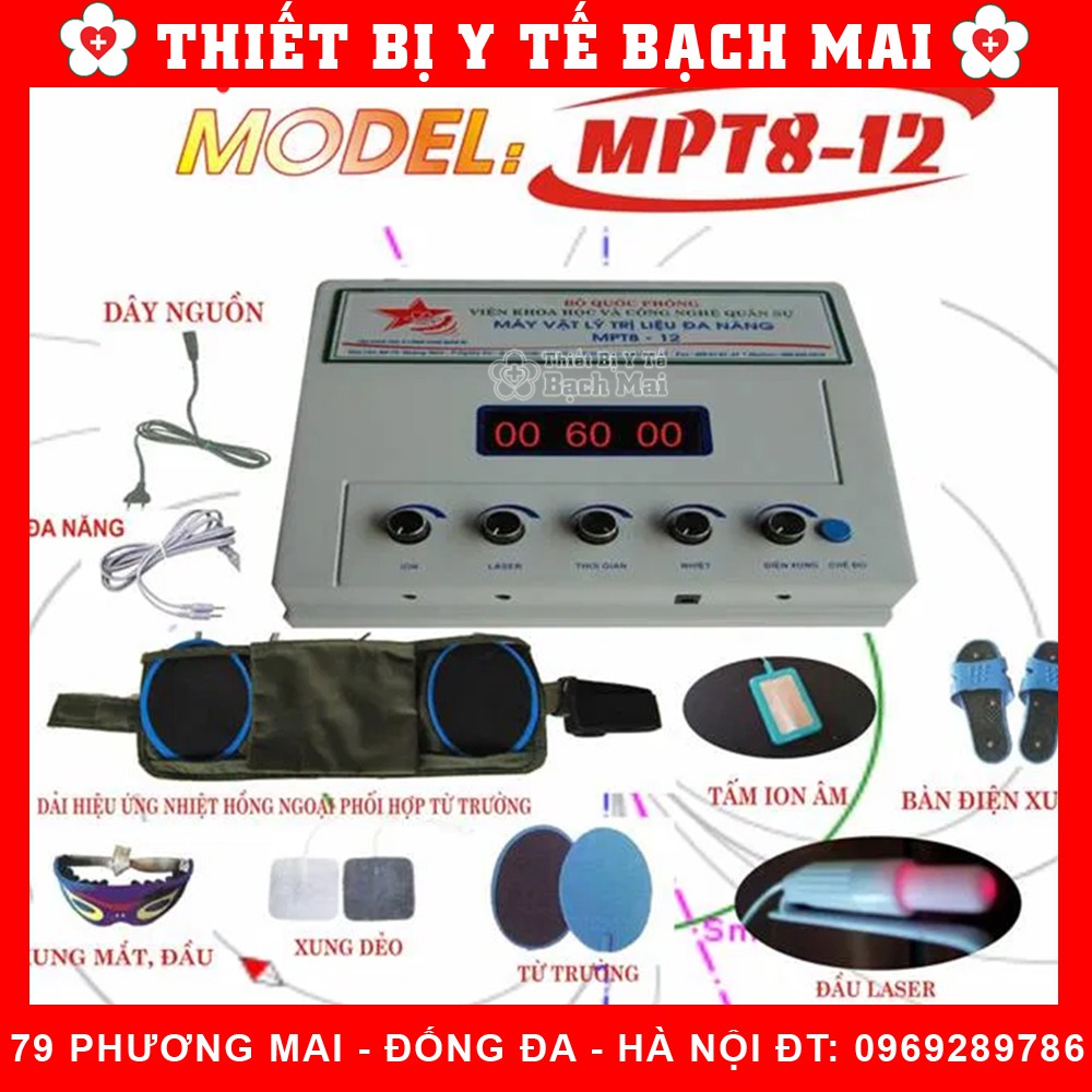 Máy Vật Lý Trị Liệu Đa Năng MPT8-12 BỘ QUỐC PHÒNG