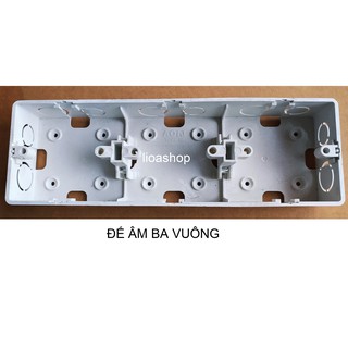 ĐẾ ÂM ( ĐÔI, BA) VUÔNG LIOA.