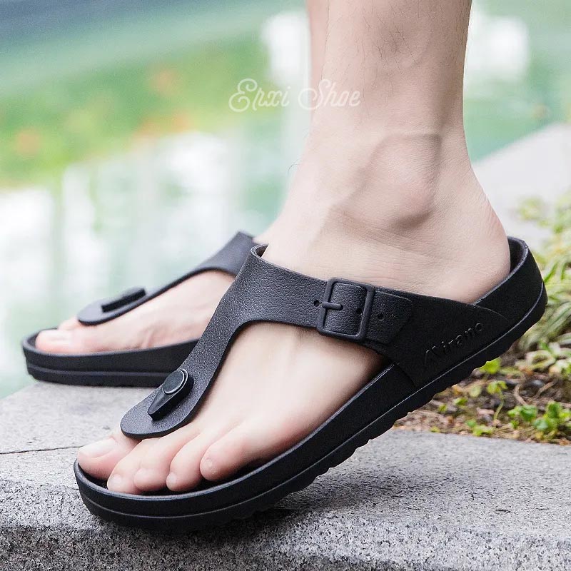 Dép Xỏ Ngón Đế Bằng Thời Trang Cho Nam