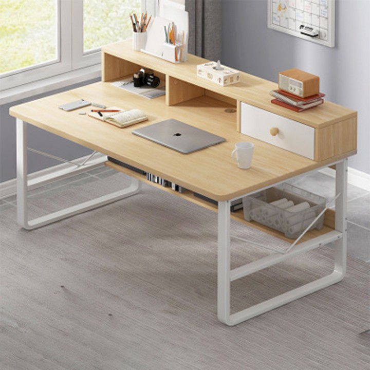 Bàn làm việc, bàn học kèm ngăn kéo hiện đại BAH054