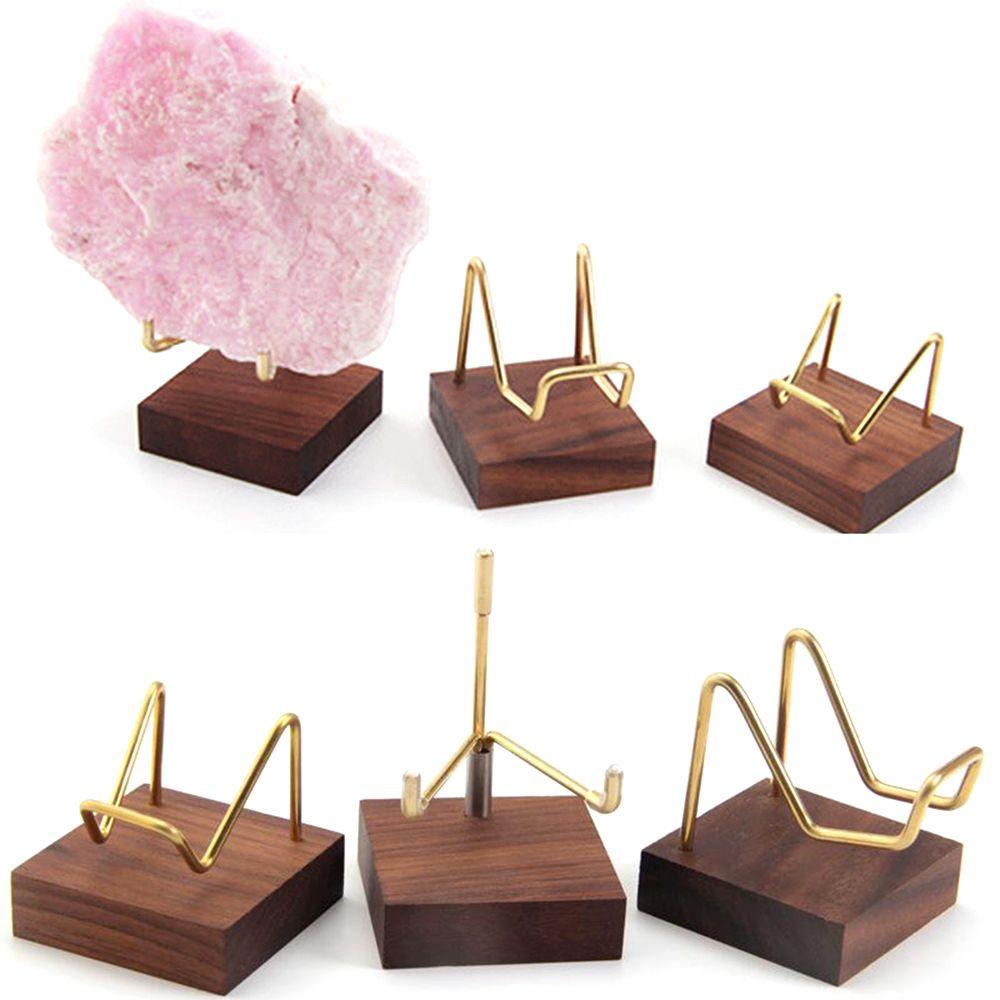 Đế Hạt Óc Chó Đứng CLEOES Cho|Giá Đỡ Trưng Bày Đá Mã Não Ores