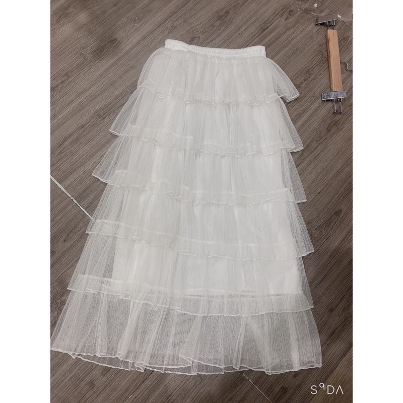 Chân váy lưới tầng QC hàng loại 1 | BigBuy360 - bigbuy360.vn