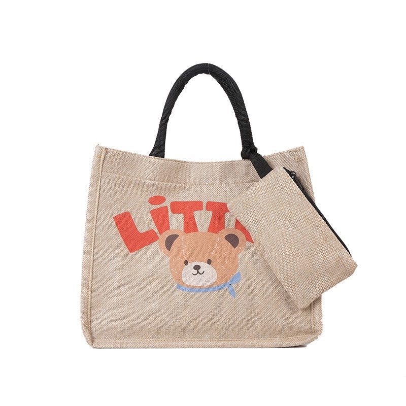 Túi Xách Tay Chất Liệu Canvas Phong Cách Hàn Quốc Chất Lượng Cao NB00084 2022