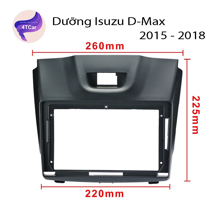 Mặt dưỡng Isuzu D-Max (9 inch)