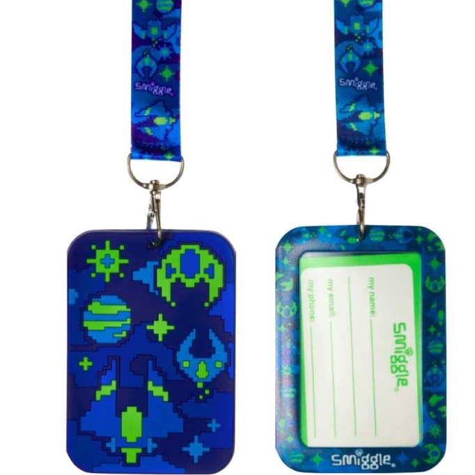 Dây Đeo Thẻ Tên In Chữ Smiggle Cá Tính