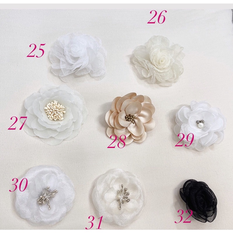 Hoa cài áo handmade ( 17-32)