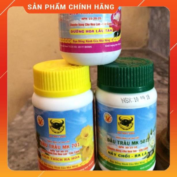 Bộ 3 phân bón lá đầu trâu 501,701,901.