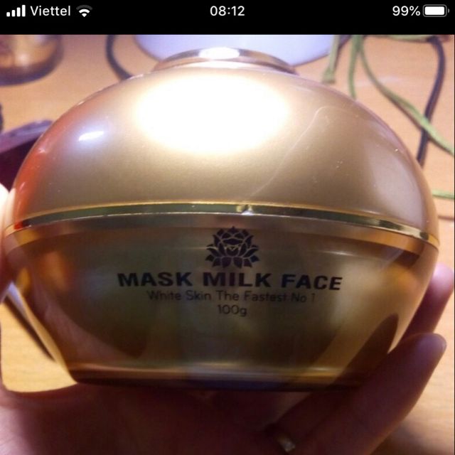 Nạ ủ sữa dưỡng da siêu trắng