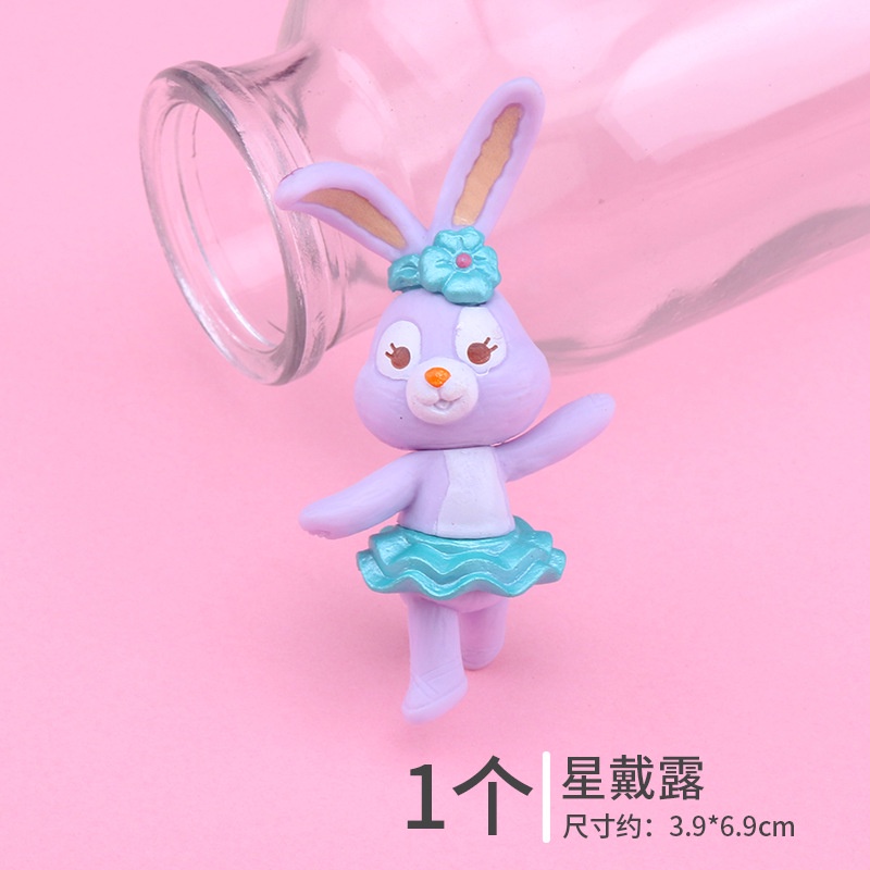 Mô Hình Búp Bê Thỏ Stika Duffy La Shirley Beauty Trang Trí Bể Cá