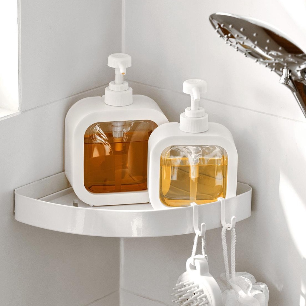 Chai Rỗng Đựng Xà Phòng Rửa Tay Dạng Ấn Tiện Lợi