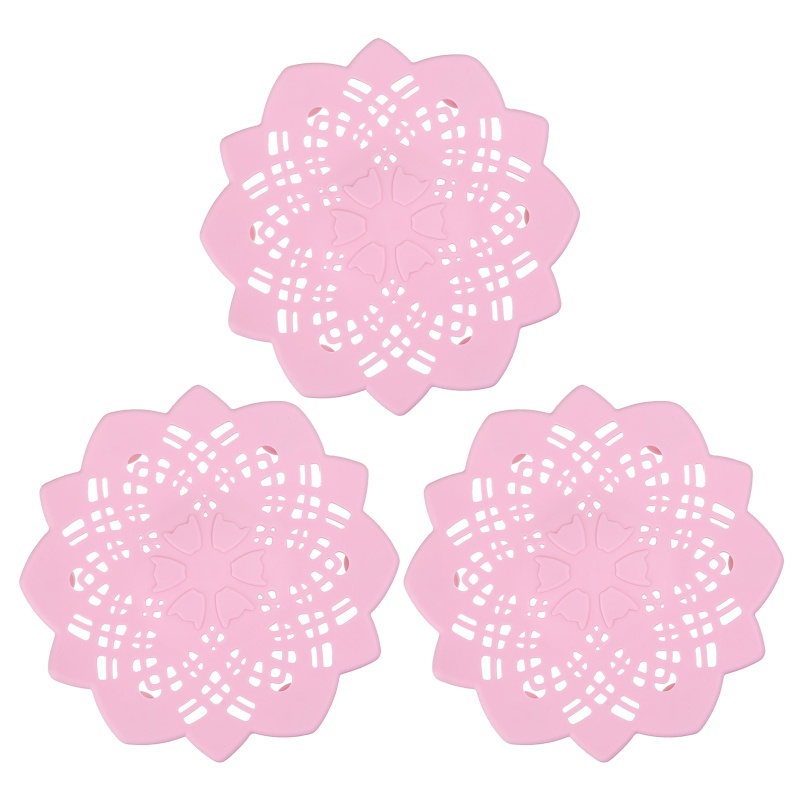 Set 3 Tấm Lưới Đậy Cống Thoát Nước Bồn Rửa Chén / Cống Thoát Nước Nhà Tắm Tiện