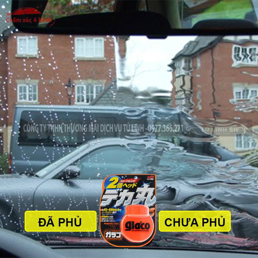Phủ Nano kính Glaco Roll On Large - Soft99