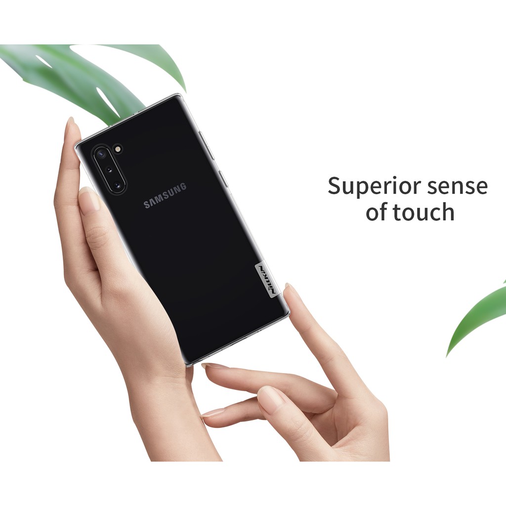 Ốp lưng SamSung Galaxy Note 10 dẻo trong suốt chính hãng Nillkin Nature