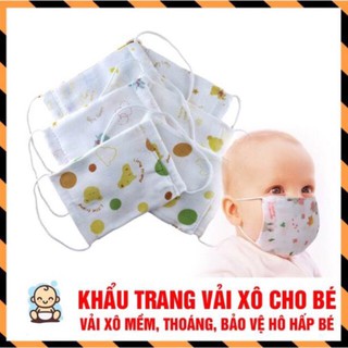 Khẩu trang xô bảo vệ hô hấp cho bé