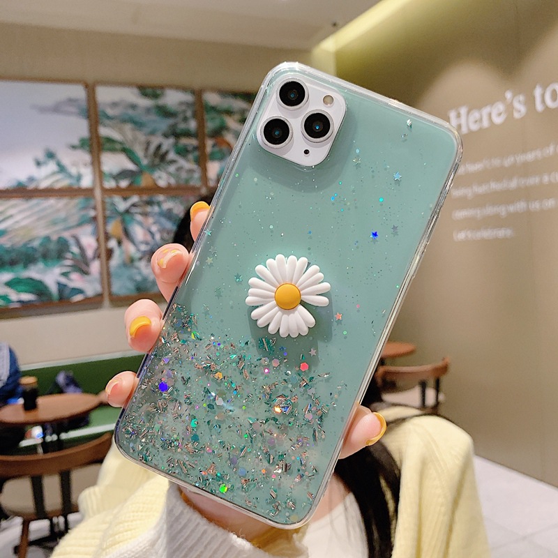 Ốp điện thoại cho Huawei Y6 Y7 Pro 2018 Y9 Prime 2019 Honor 7A P20 P30 Pro Lite Nova 2i 3 3i 7i 3e 5T 7S 7C 8X Y9s Clear Starry Sky Sequin Glitter Soft Case Cover