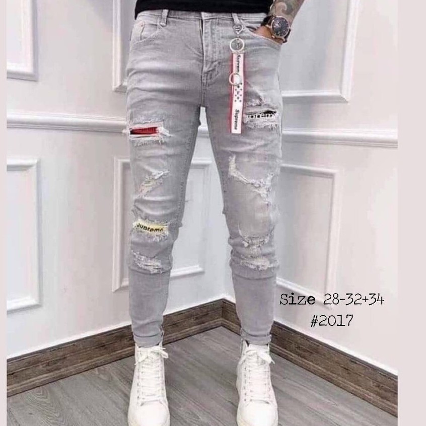 Quần jean nam đẹp co giãn from đẹp Soái Ca hợp Thời Trang ms2017