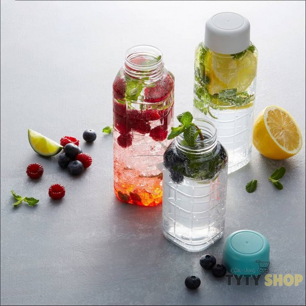 Bình đựng nước Lock&Lock Chess Bottle chất liệu PET BPA Free HAP815 HAP816 350ml 500ml