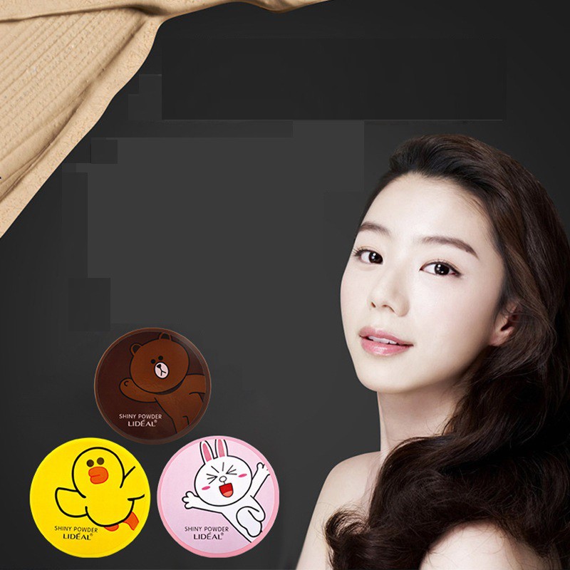 🌈🐰🐻 Phấn Phủ Kiềm Dầu Che Khuyết Điểm Lideal Gấu-Vịt-Thỏ Siêu Dễ Thương | BigBuy360 - bigbuy360.vn