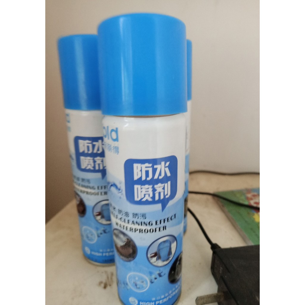 Bình Lọ Xịt Giày Nano 180ml BLD Ngăn Bụi, Chống Bẩn, Thấm Nước Đa Năng Chuyên Dụng