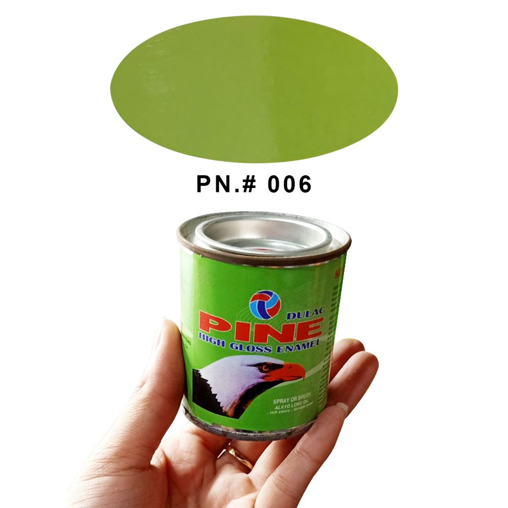 Sơn dầu Pine lon 80gr Xanh các loại cao cấp - Huy Tưởng